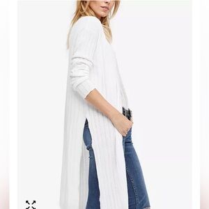 Free People ribbed Cardigan Boho Duster